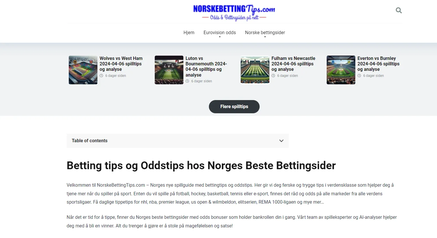 NorskeBettingTips.com