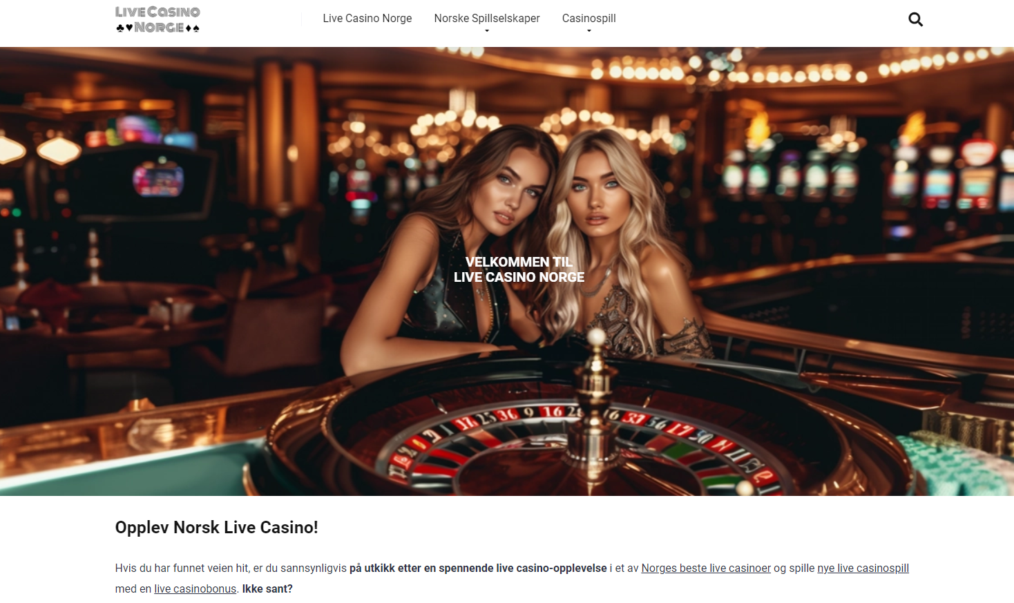 Live Casino Norge